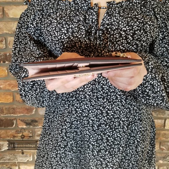 Kate Spade cameron bifold wallet cherrywood cherry - Picture 3 of 5